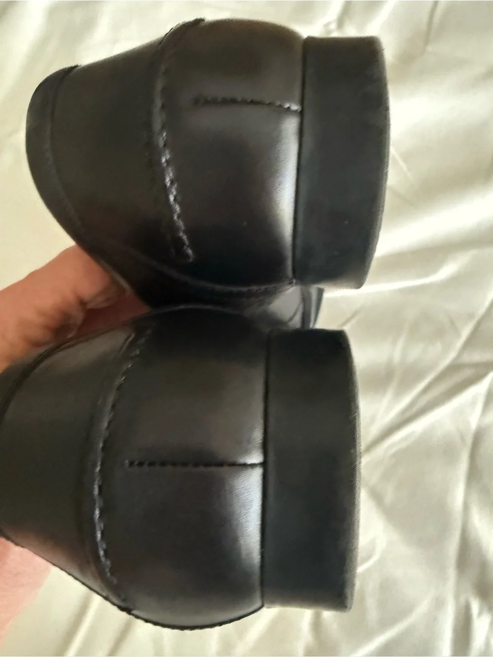 Gucci Black Leather Lux Diamante  Loafers